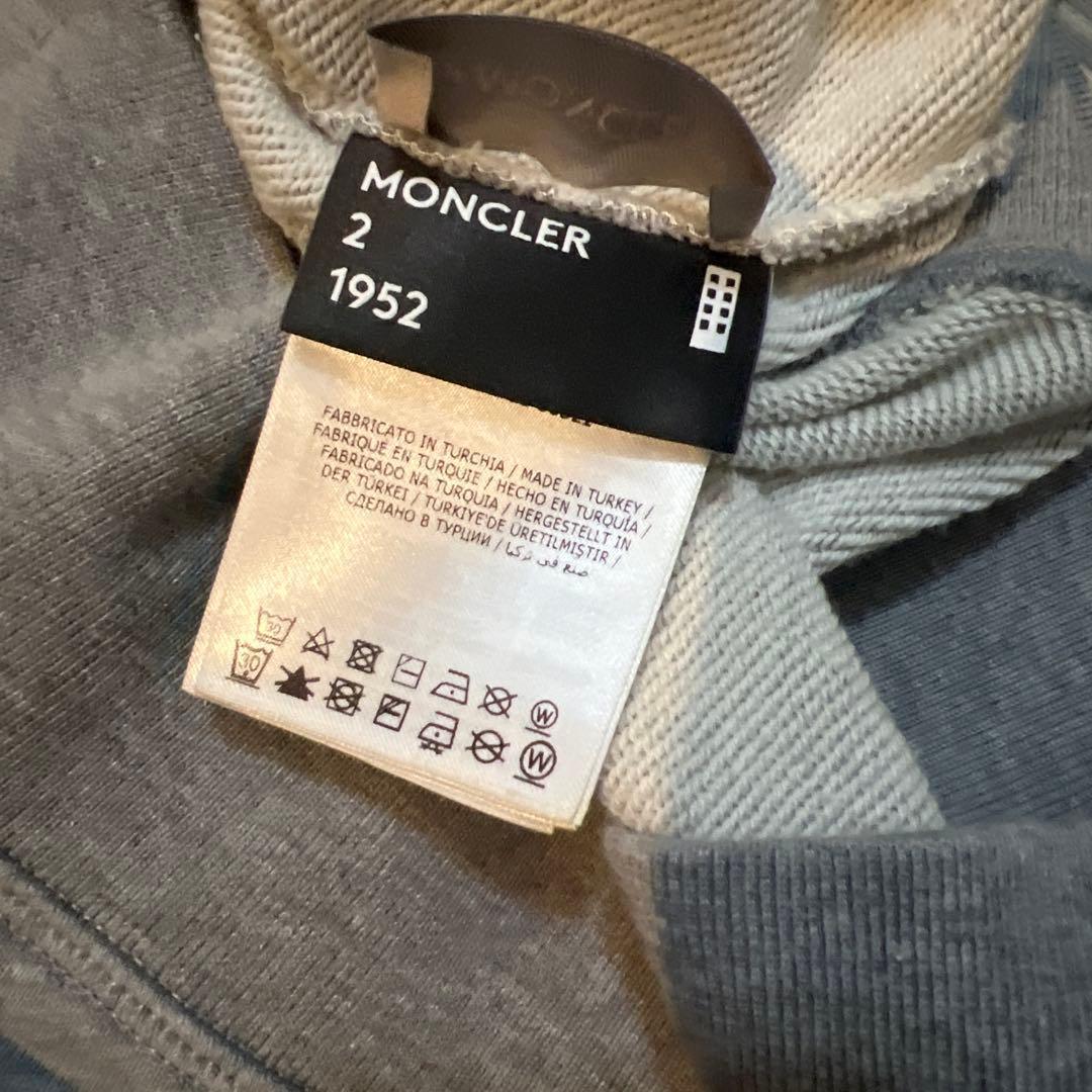 極美品】MONCLER GENIUS 1952 スウェット グレー S/M相当