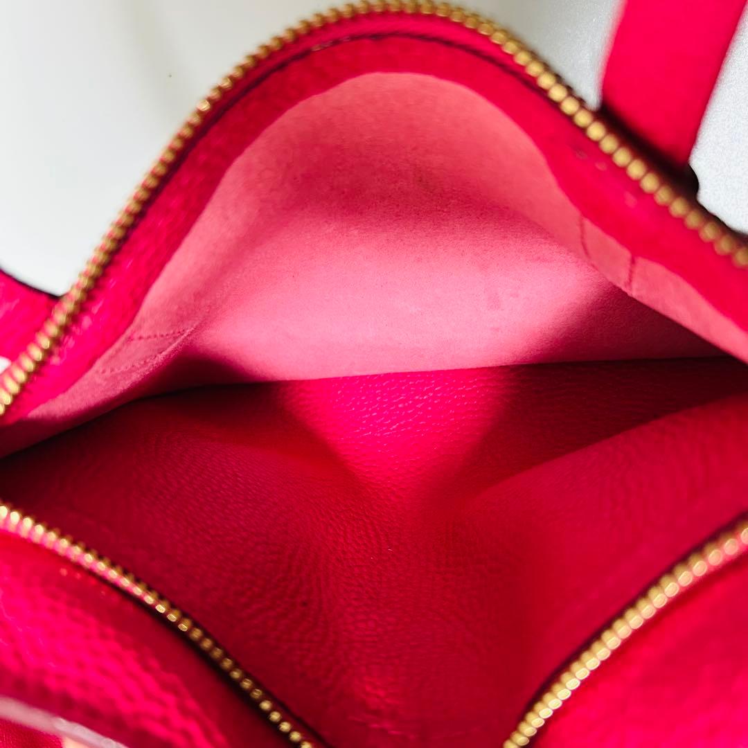 超美品 Ferragamo フェラガモ ガンチーニ エイミー ハンドバッグ