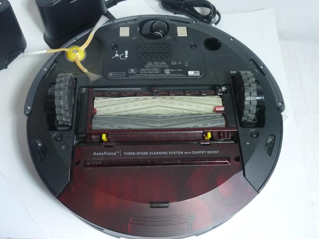 iRobot Roomba 980 ロボット掃除機 ブラック ウォール１こ