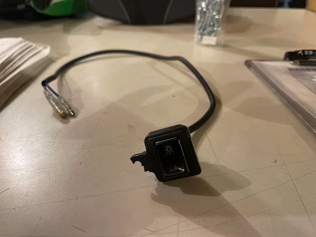 LED ヘッドライト kawasaki ZX25R 配線付き