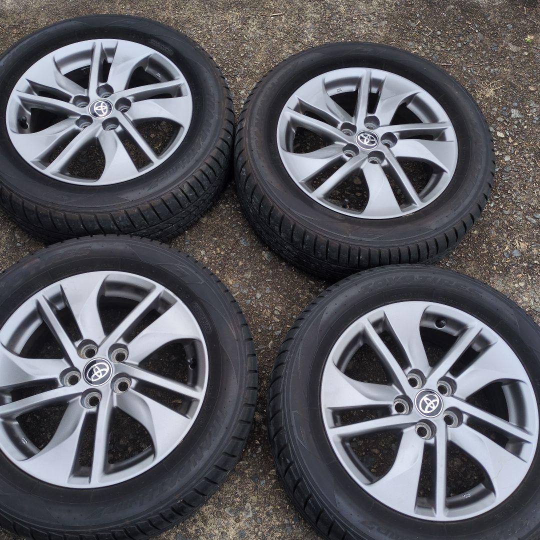 15インチ シルバー ホイールタイヤセット