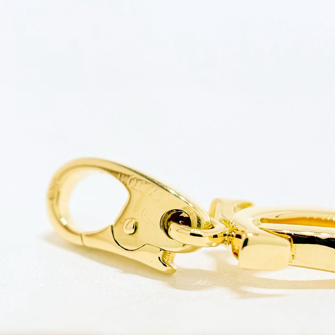⚪︎Cartier カルティエ 2C ロゴ チャーム YG750 K18 2.4g