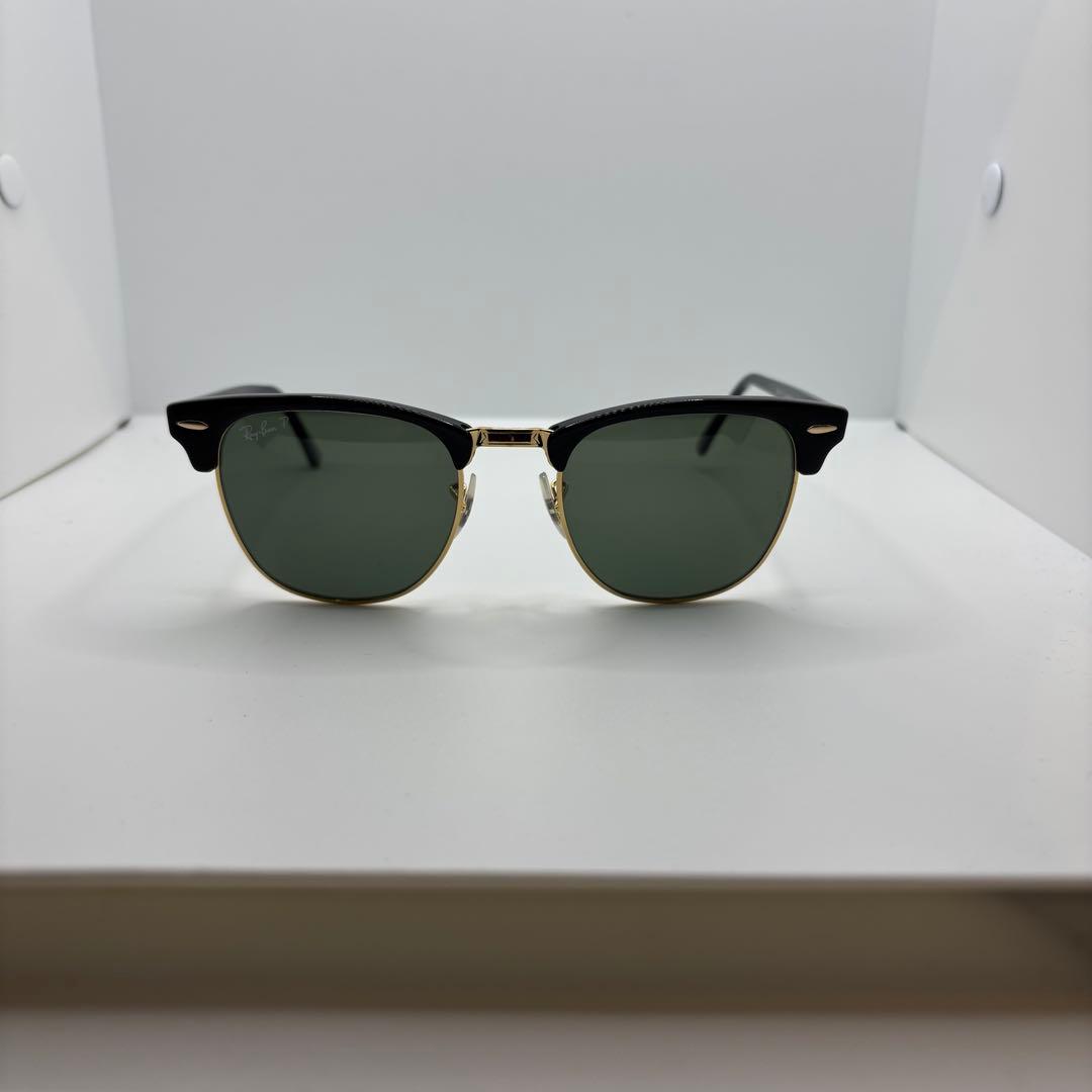 レイバン　クラブマスター　偏光レンズ