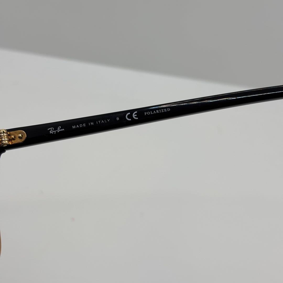 レイバン　クラブマスター　偏光レンズ