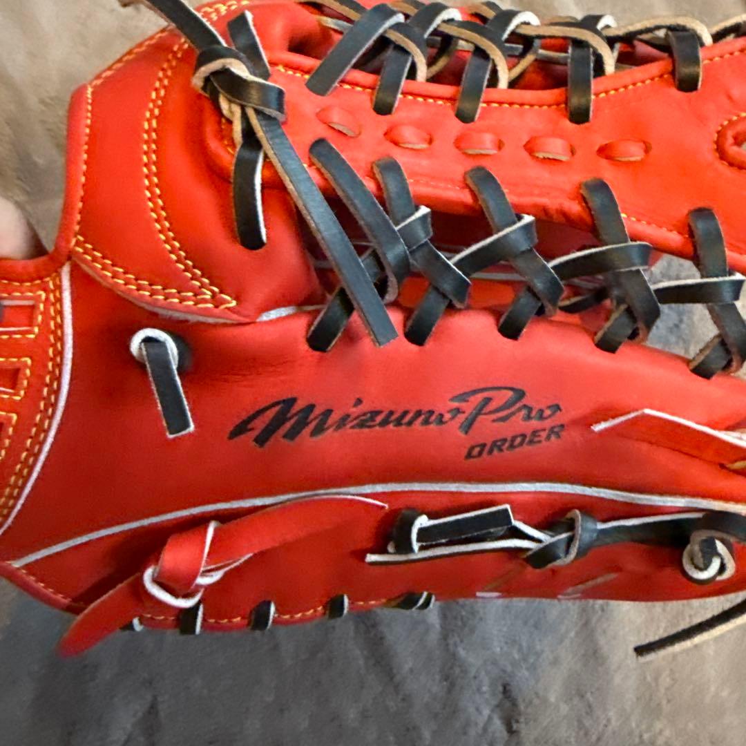 ミズノプロ　白球魂X野球小僧 硬式外野手用オーダーグラブ　高橋由伸モデル