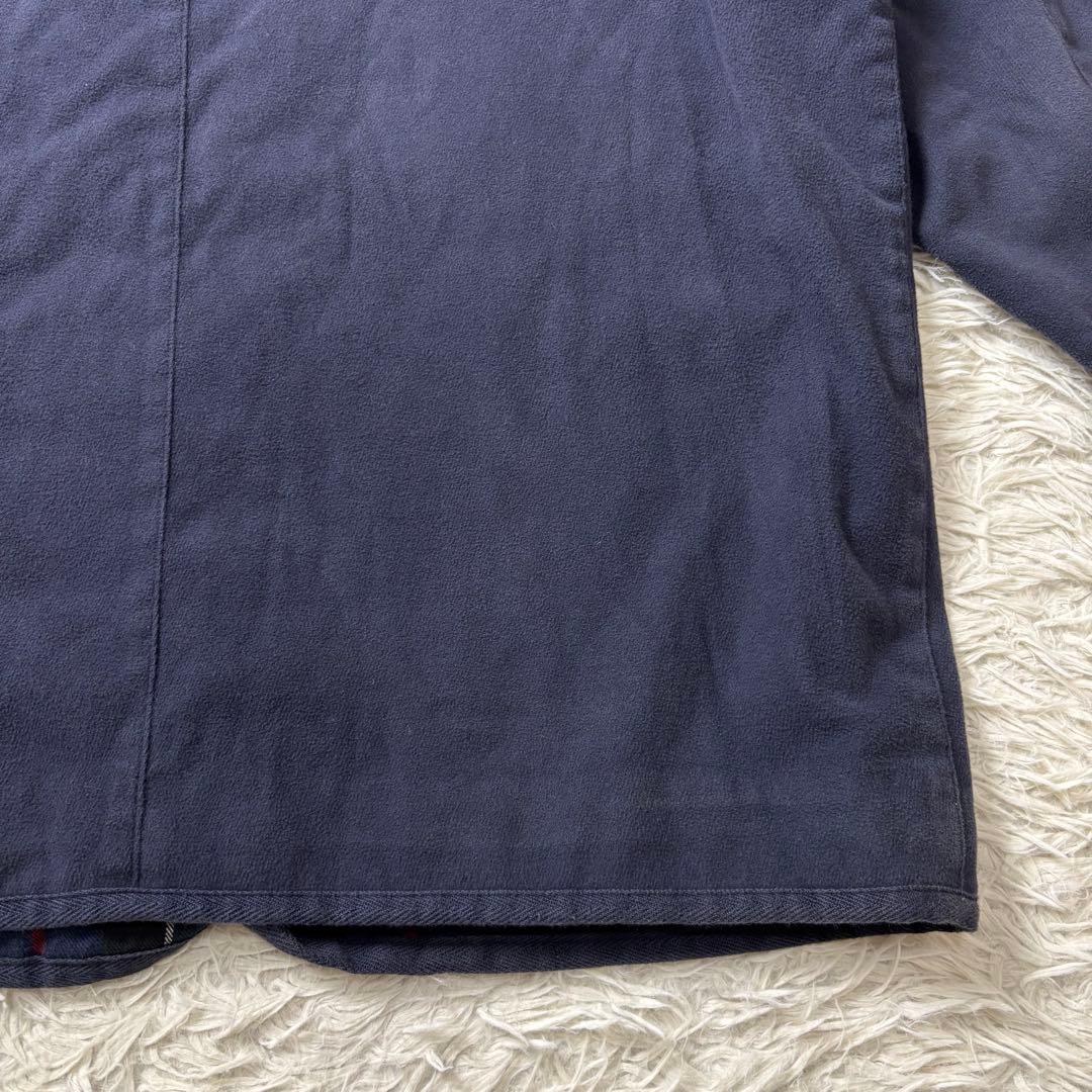 Papas カバーオール コットン生地 裏地チェック