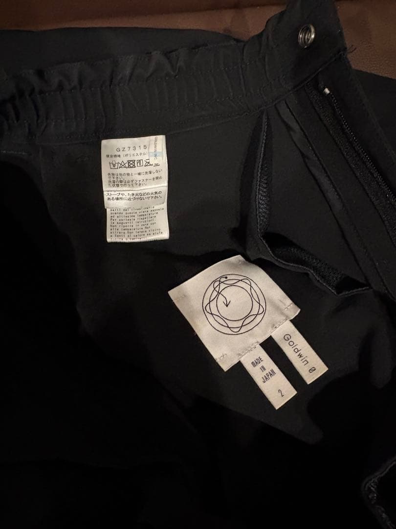 goldwin0 double cloth straight カーゴパンツ