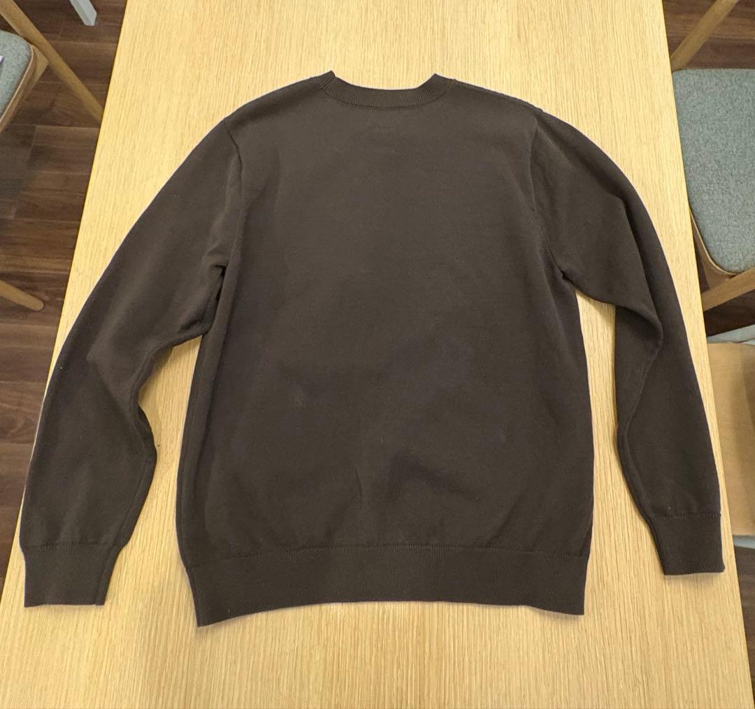 【極美品】Yonetomi シーアイランドコットン セーター ブラウン　サイズ3