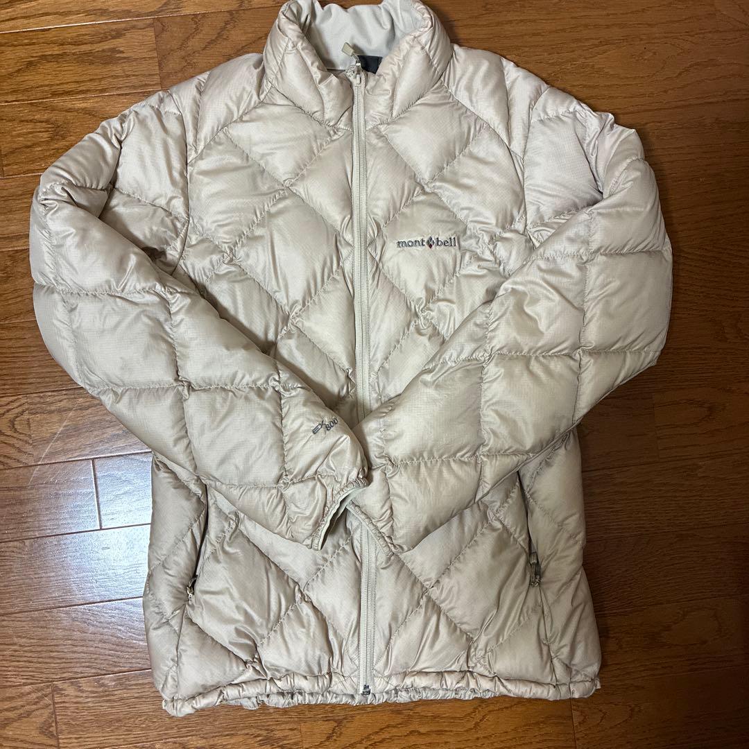 mont-bell XL ベージュ ダウンジャケット