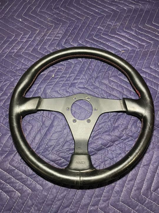 最終値下げ　ナルディ　ステアリング　Blitz35 PU 35パイ
