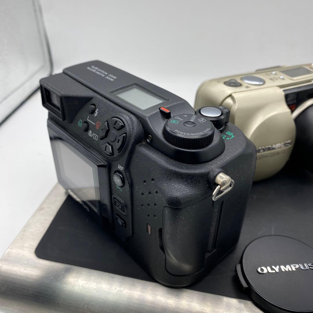 オリンパス　デヂタルカメラ　フィルムカメラセット