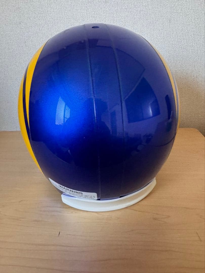 g855 ロサンゼルス ラムズ リデル スピード オーセンティック ヘルメット