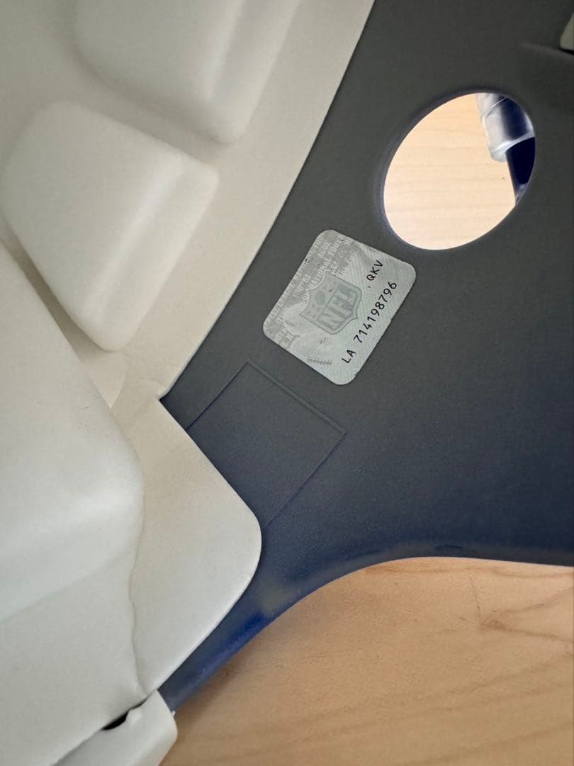 g855 ロサンゼルス ラムズ リデル スピード オーセンティック ヘルメット