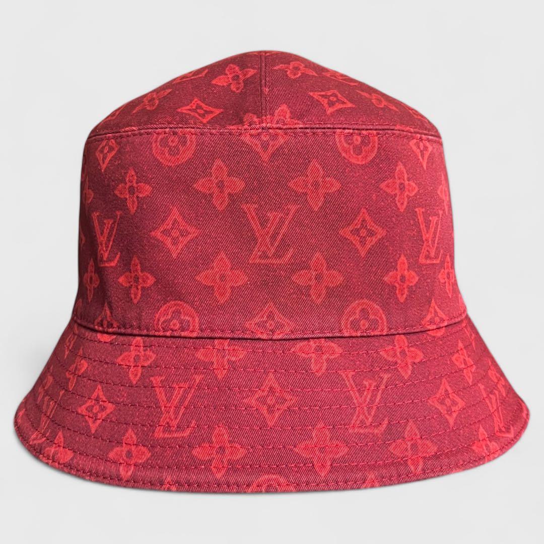 美品 ルイヴィトン シャポー モノグラム レコード リバーシブル バケットハット