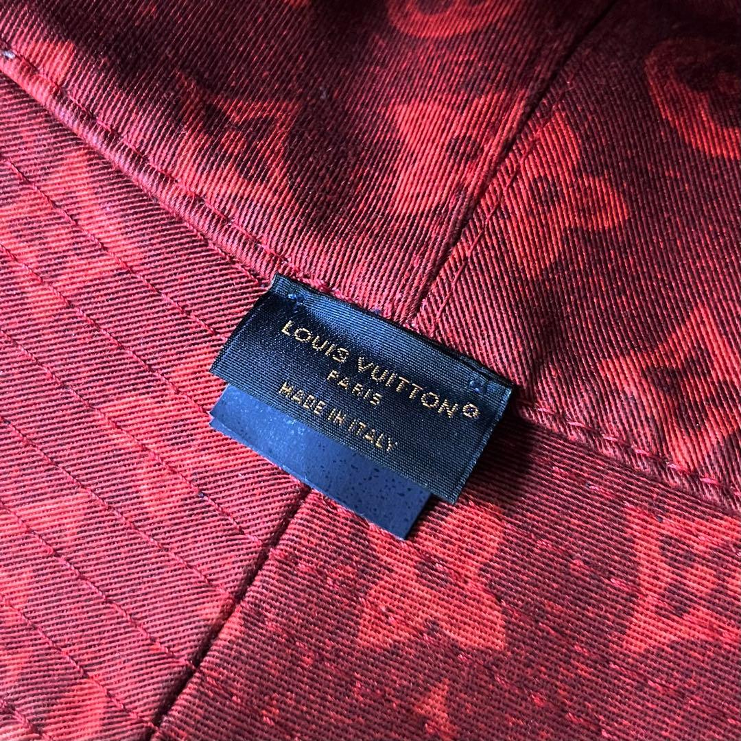 美品 ルイヴィトン シャポー モノグラム レコード リバーシブル バケットハット