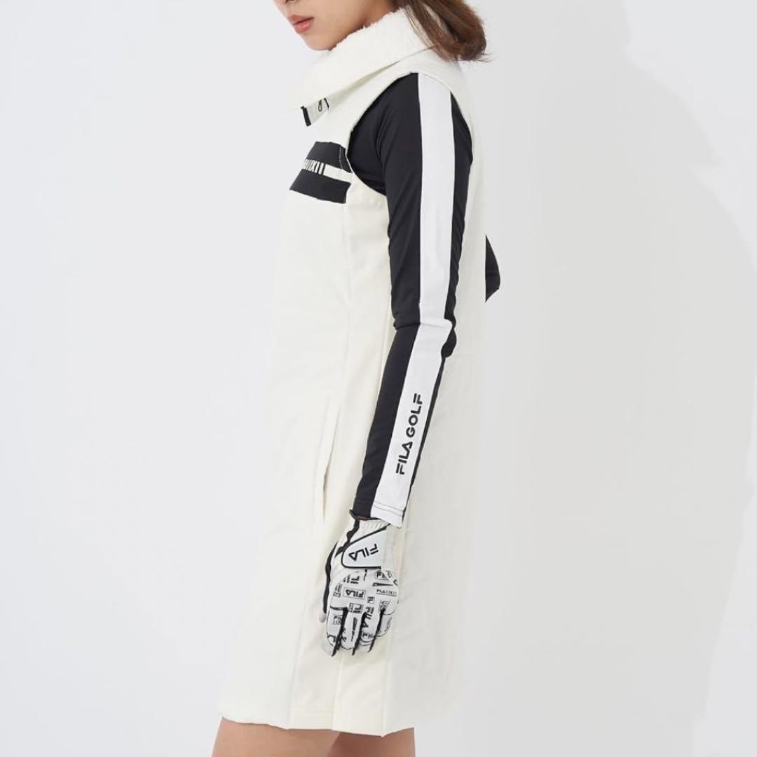 [フィラ ゴルフ] ワンピース ベスト 袖なし レディース M スポーツ ゴルフ
