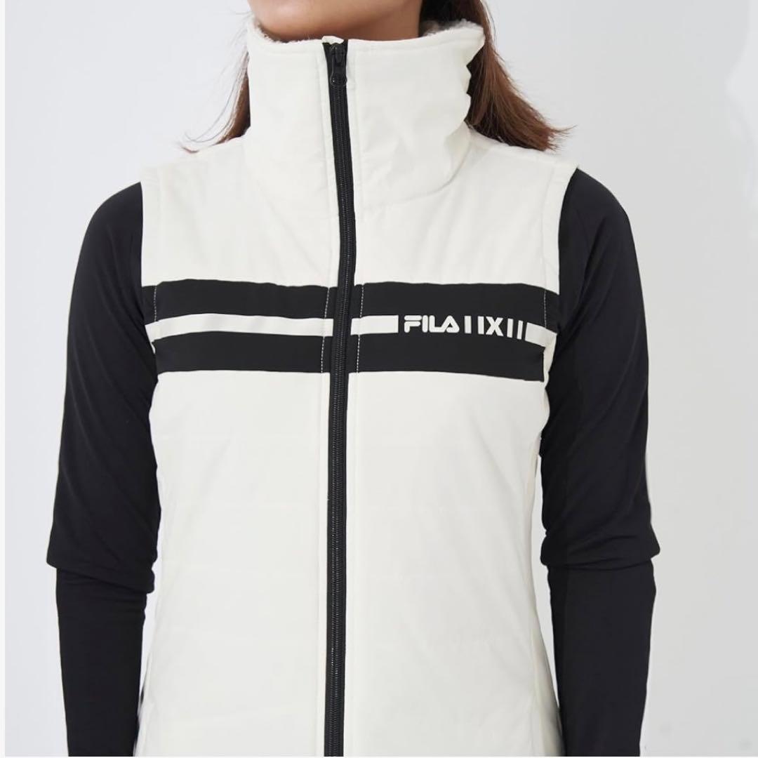 [フィラ ゴルフ] ワンピース ベスト 袖なし レディース M スポーツ ゴルフ