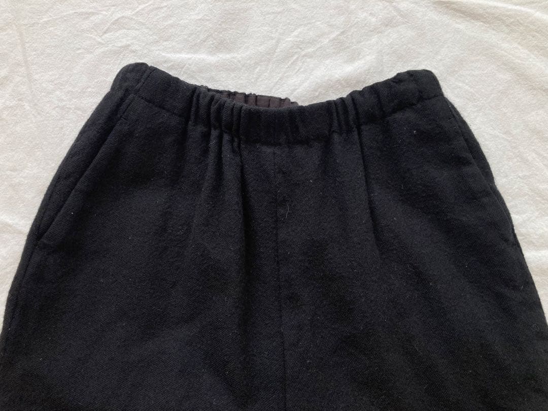 ゴーシュ ウール ソフトサージ ワイドパンツ