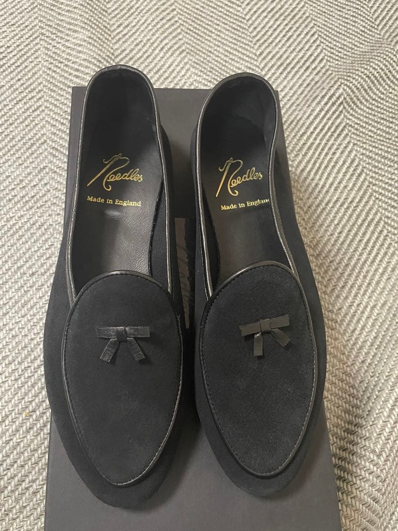 靴 Needles SUEDE SLIP ON