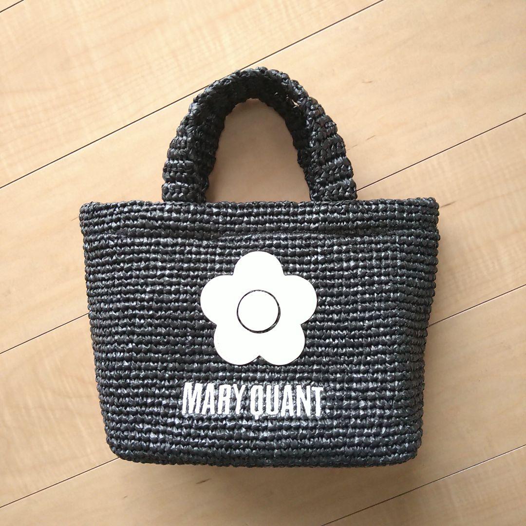 クロッシェラフィアライク トート マリークワント(MARY QUANT)