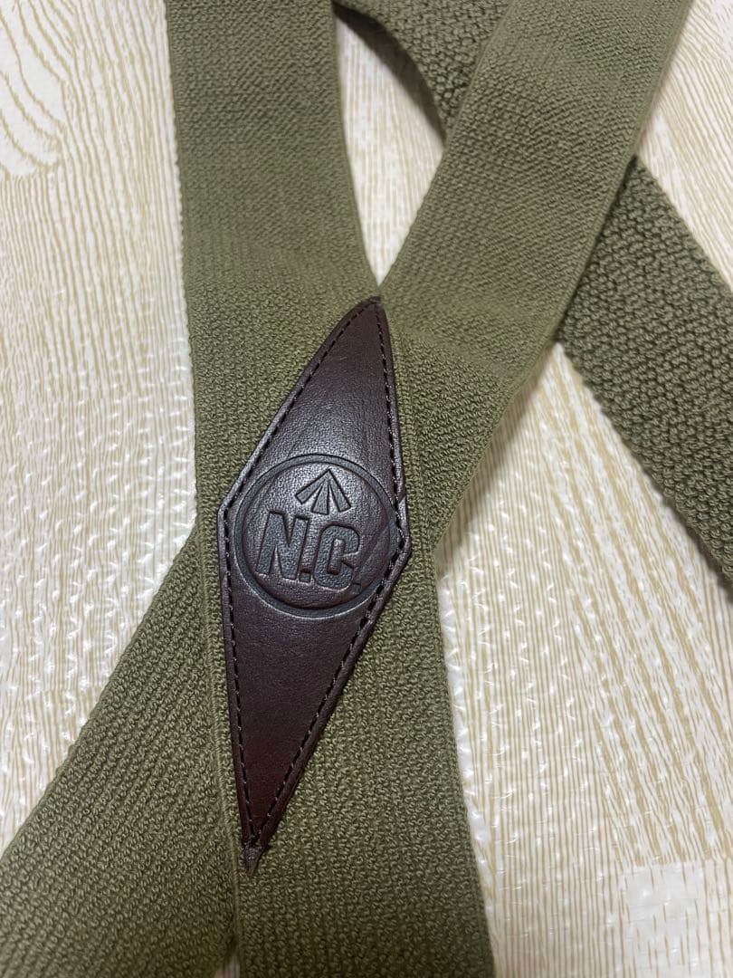 NIGEL CABOURN 美品 USアーミーレザー サスペンダー