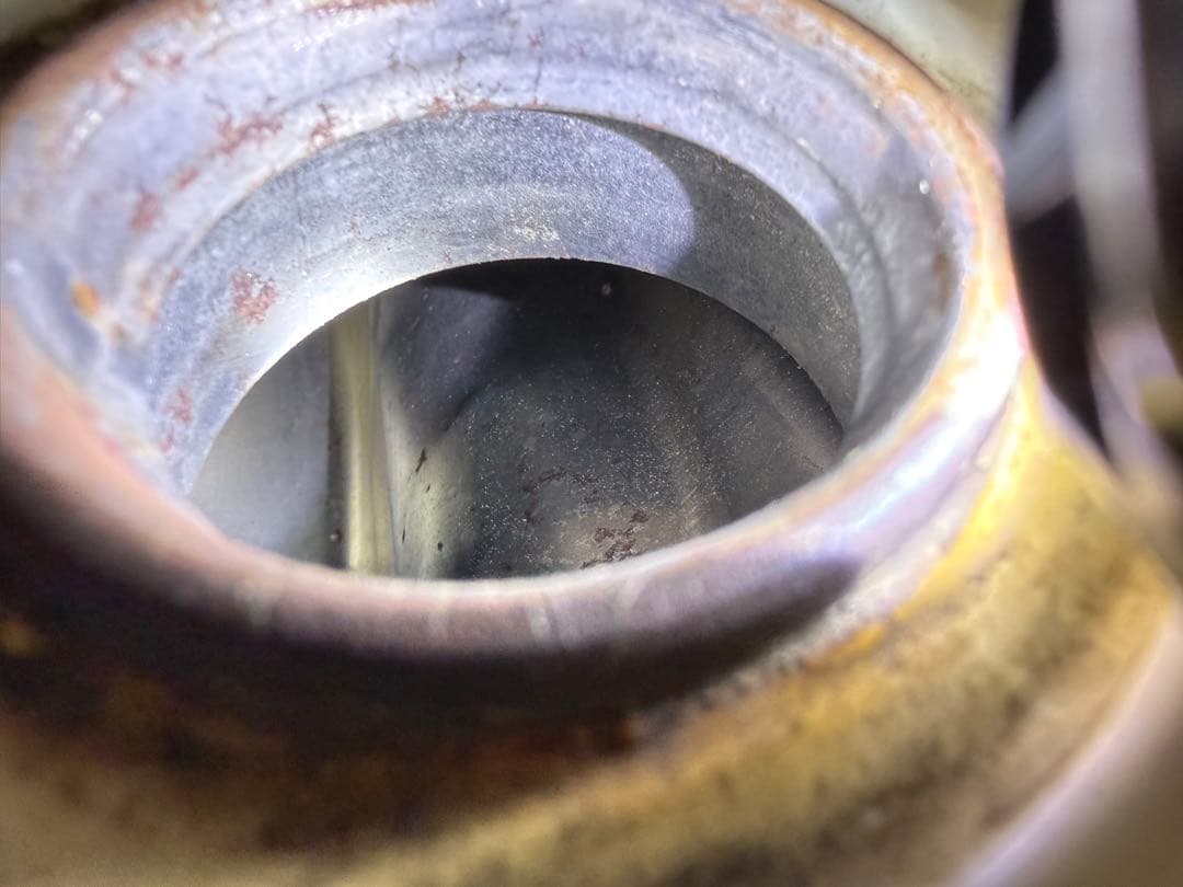 SR400 ガソリンタンク 2型外し