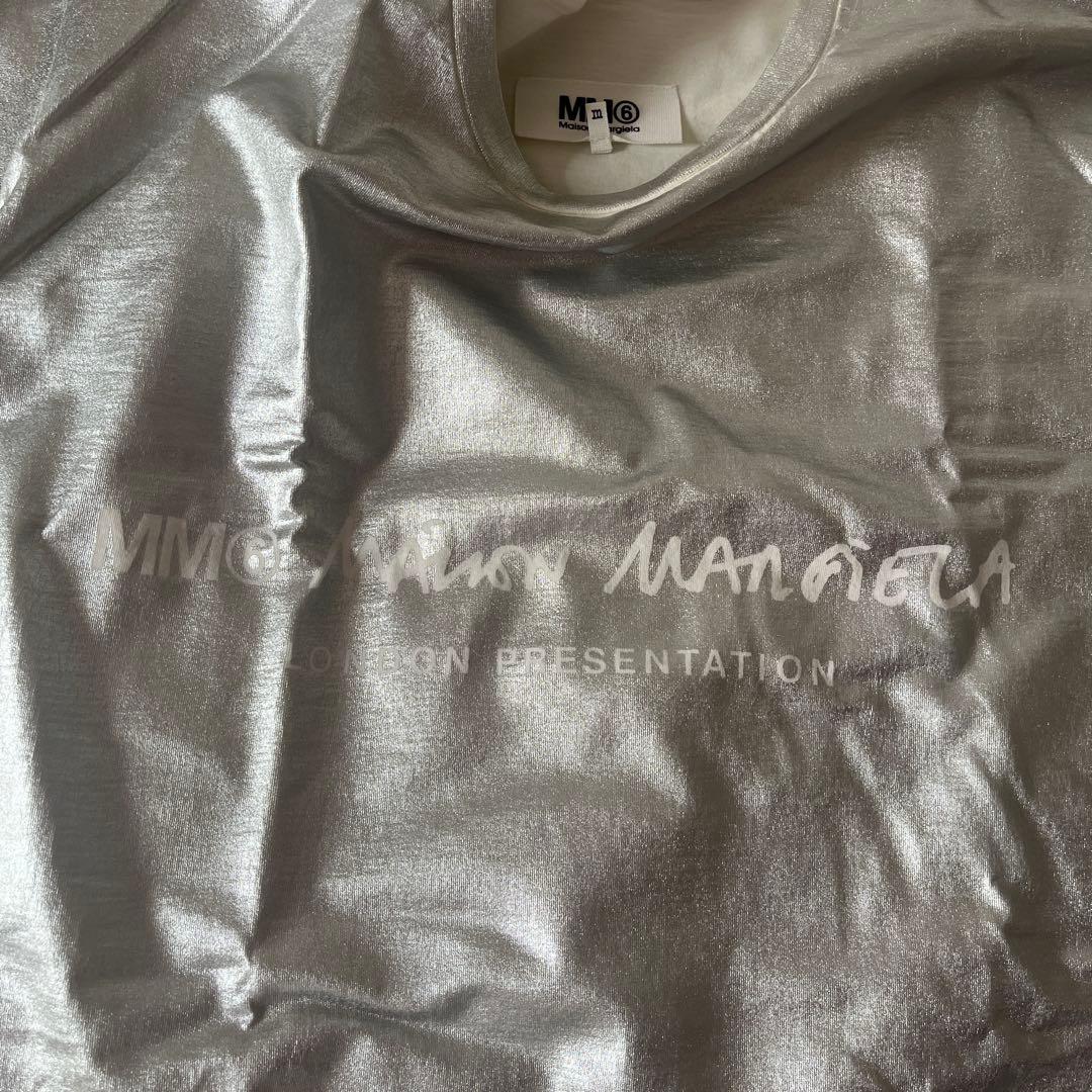 MM⑥ silver T-shirt BIG 希少　ユニセックス