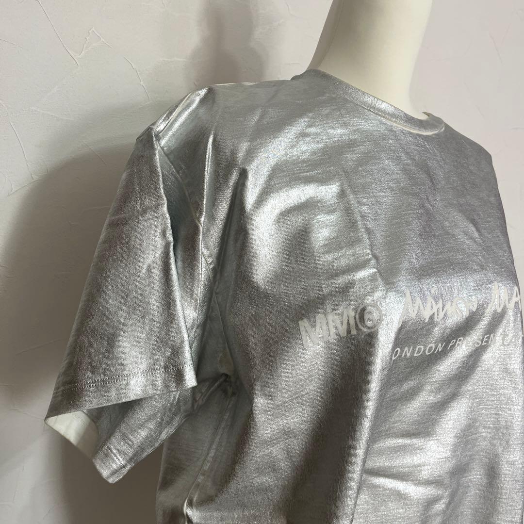 MM⑥ silver T-shirt BIG 希少　ユニセックス