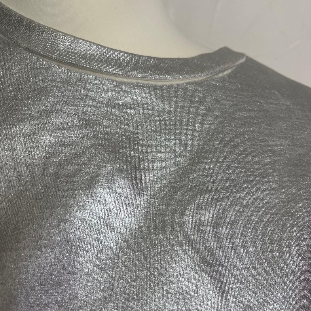 MM⑥ silver T-shirt BIG 希少　ユニセックス