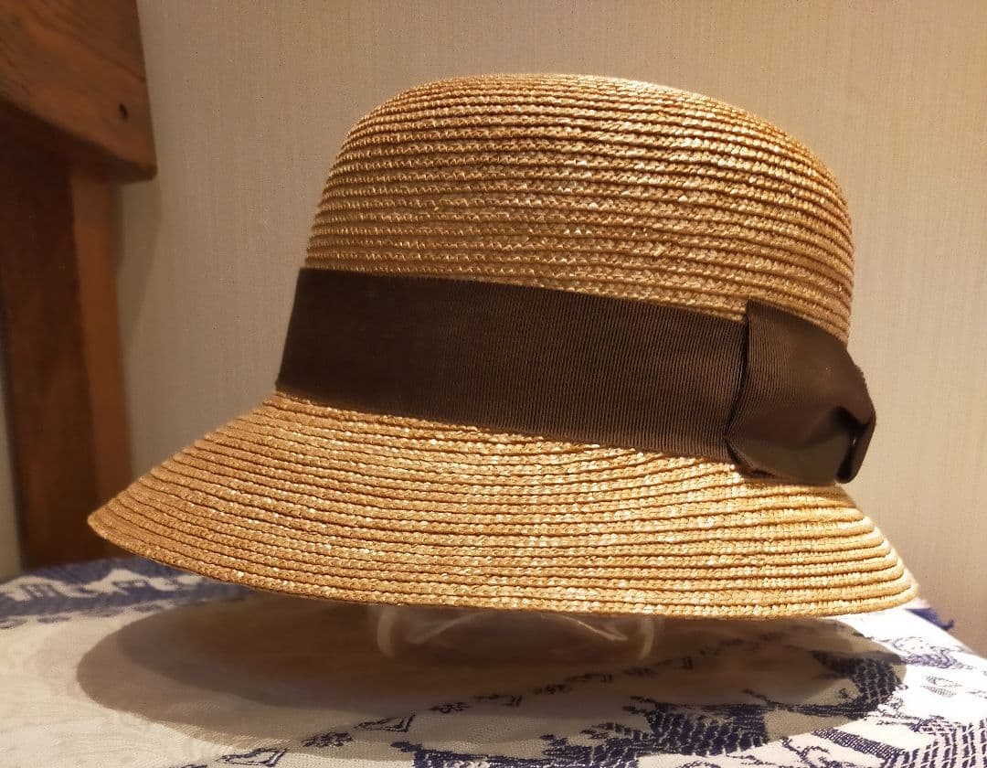 田中帽子店×AMACA 麦わら帽子