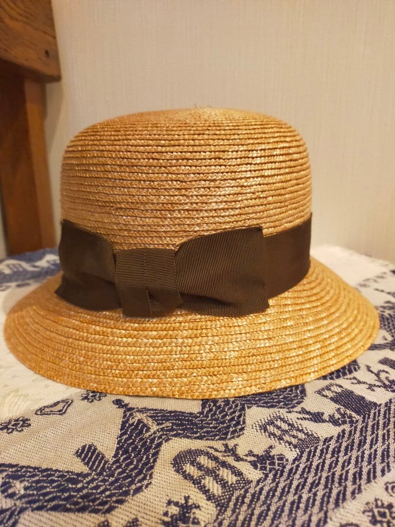 田中帽子店×AMACA 麦わら帽子