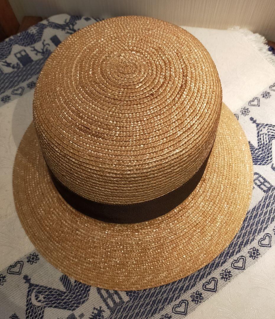 田中帽子店×AMACA 麦わら帽子