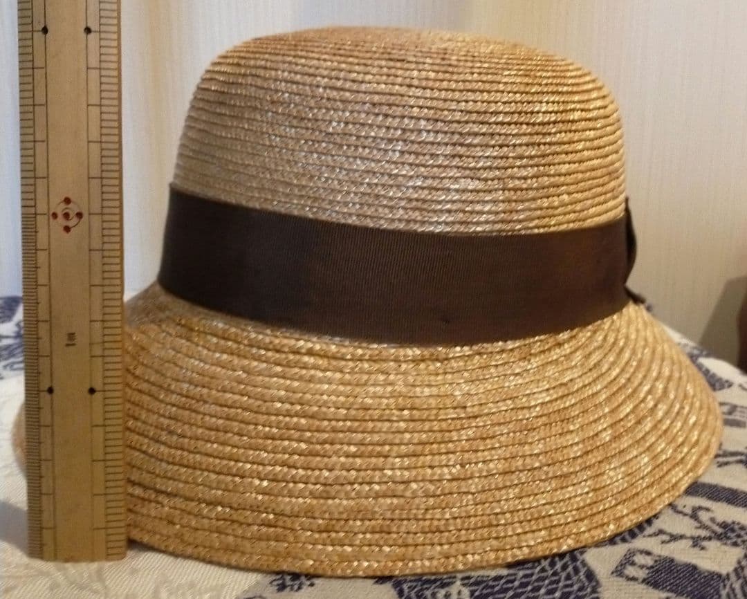 田中帽子店×AMACA 麦わら帽子