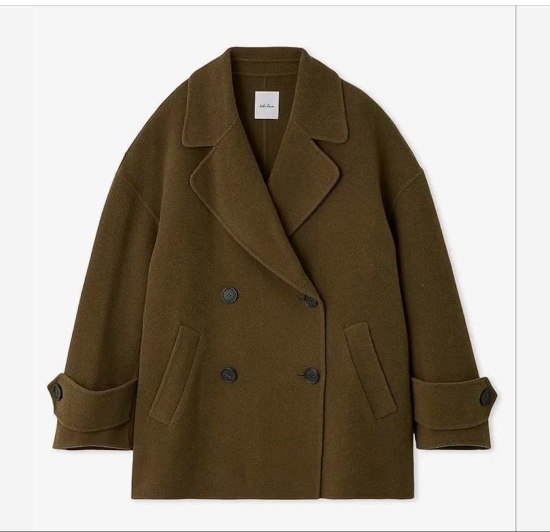 ポテコ⭐︎　ミラオーウェン　コクーンシルエットピーコート