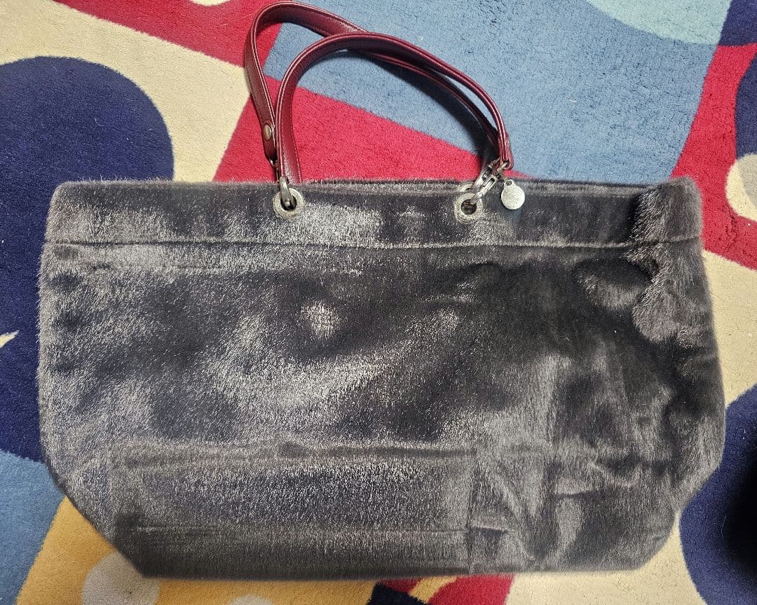 un jour un sac グレー トートバッグ