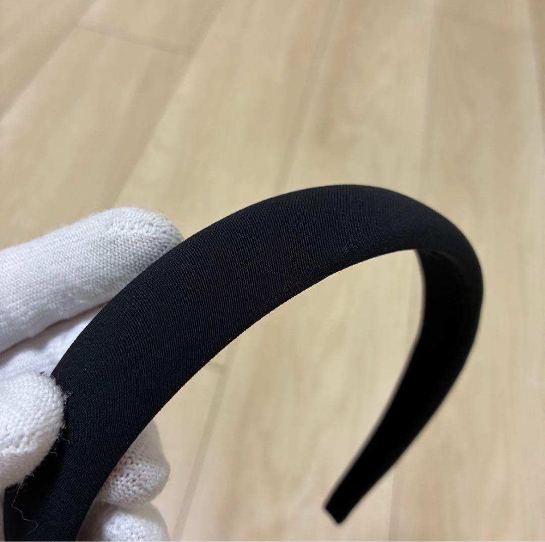 極美品✨ALEXANDRE DE PARIS ブラック ヘアバ ンド フランス製