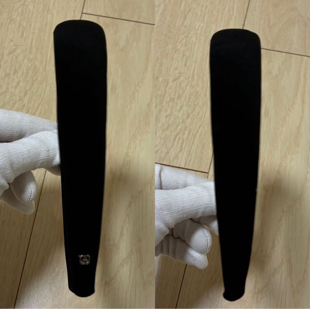 極美品✨ALEXANDRE DE PARIS ブラック ヘアバ ンド フランス製