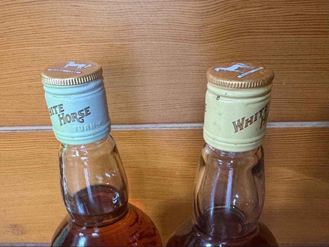 【古酒】ホワイトホース ファインオールド未開封 750ml 80年代 2本