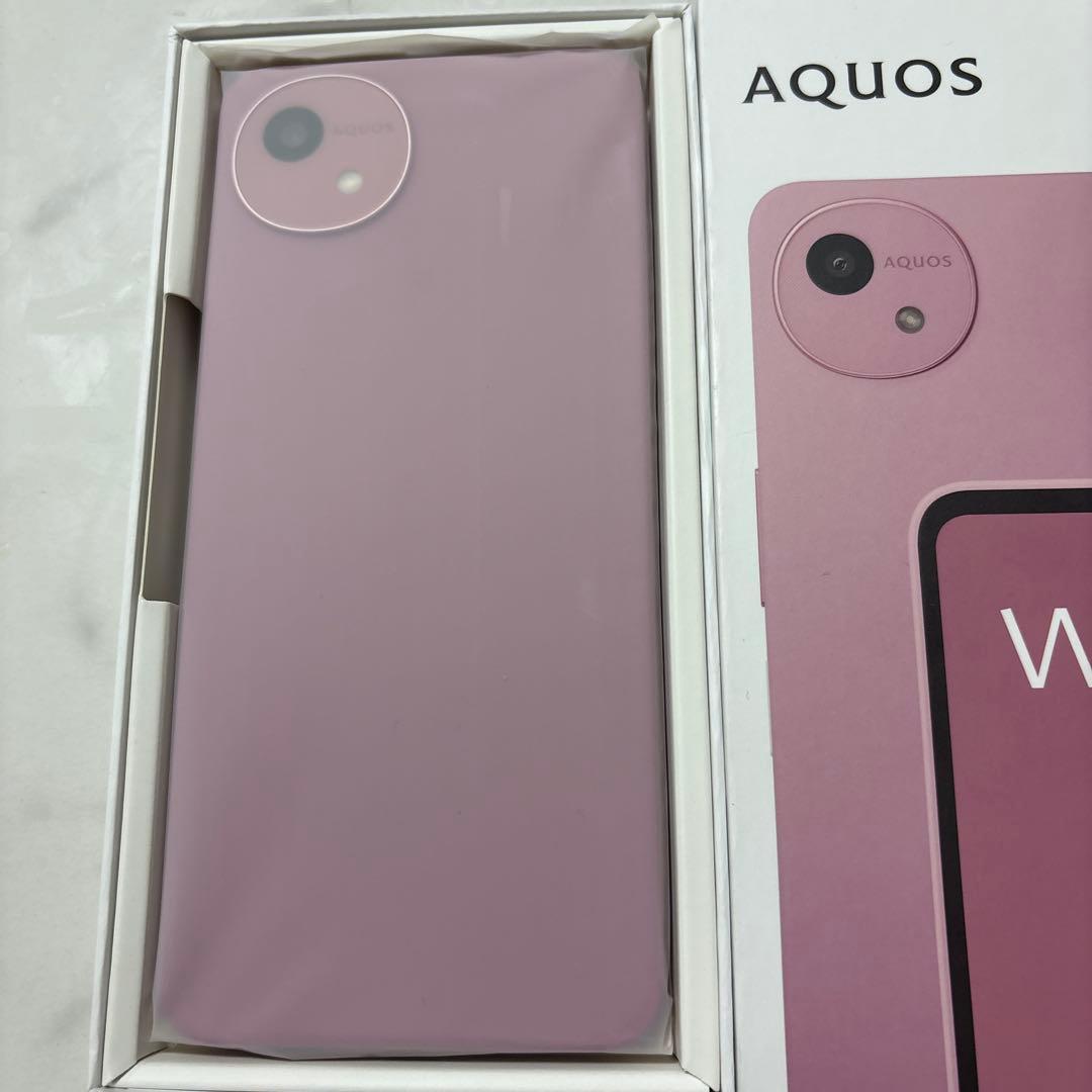 AQUOS wish 5 ピンク 新品未使用