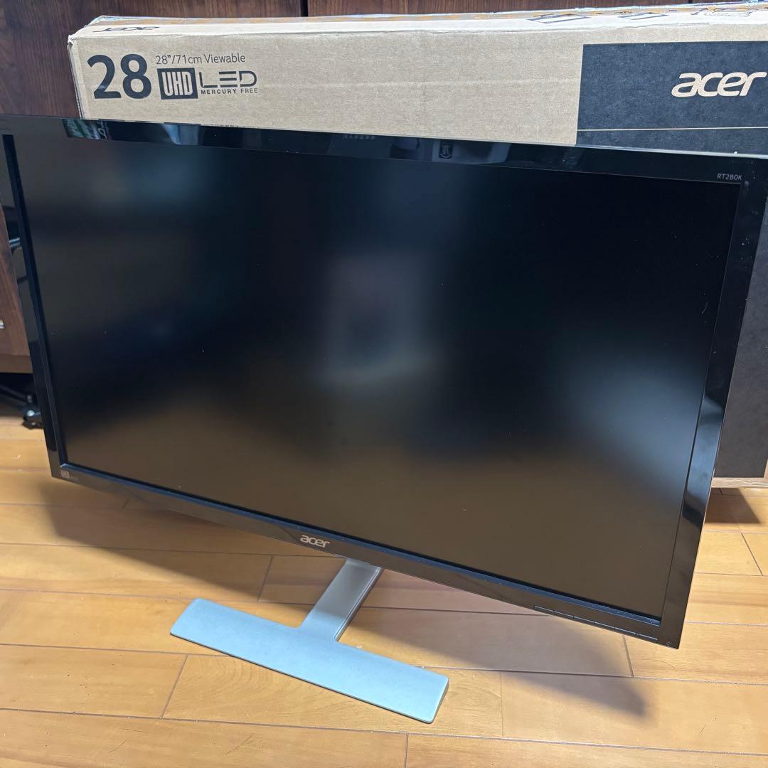 acer RT280K 4K液晶28インチ ジャンク
