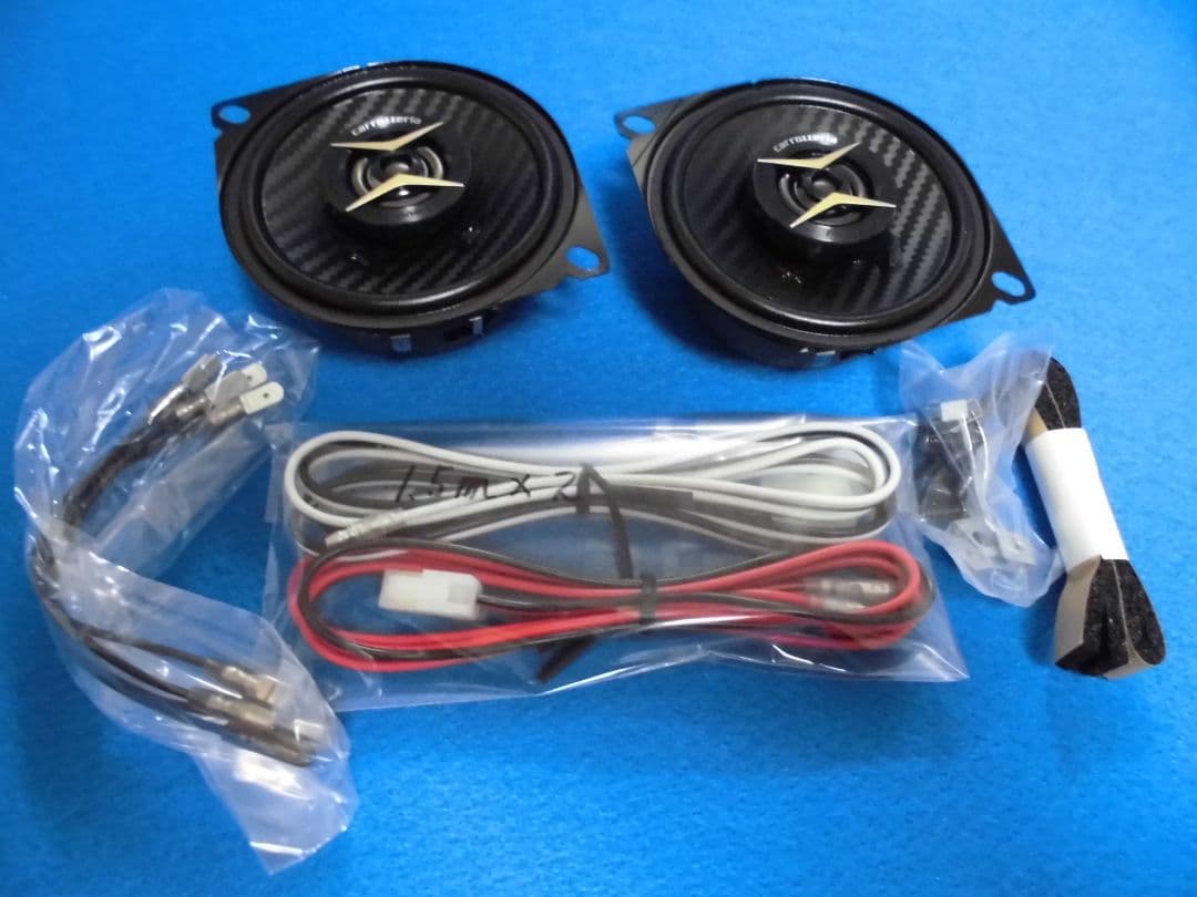 ⑦スズキキャリイ(DA16T)用にスピーカー純正スピーカ取付説+スピーカコード付