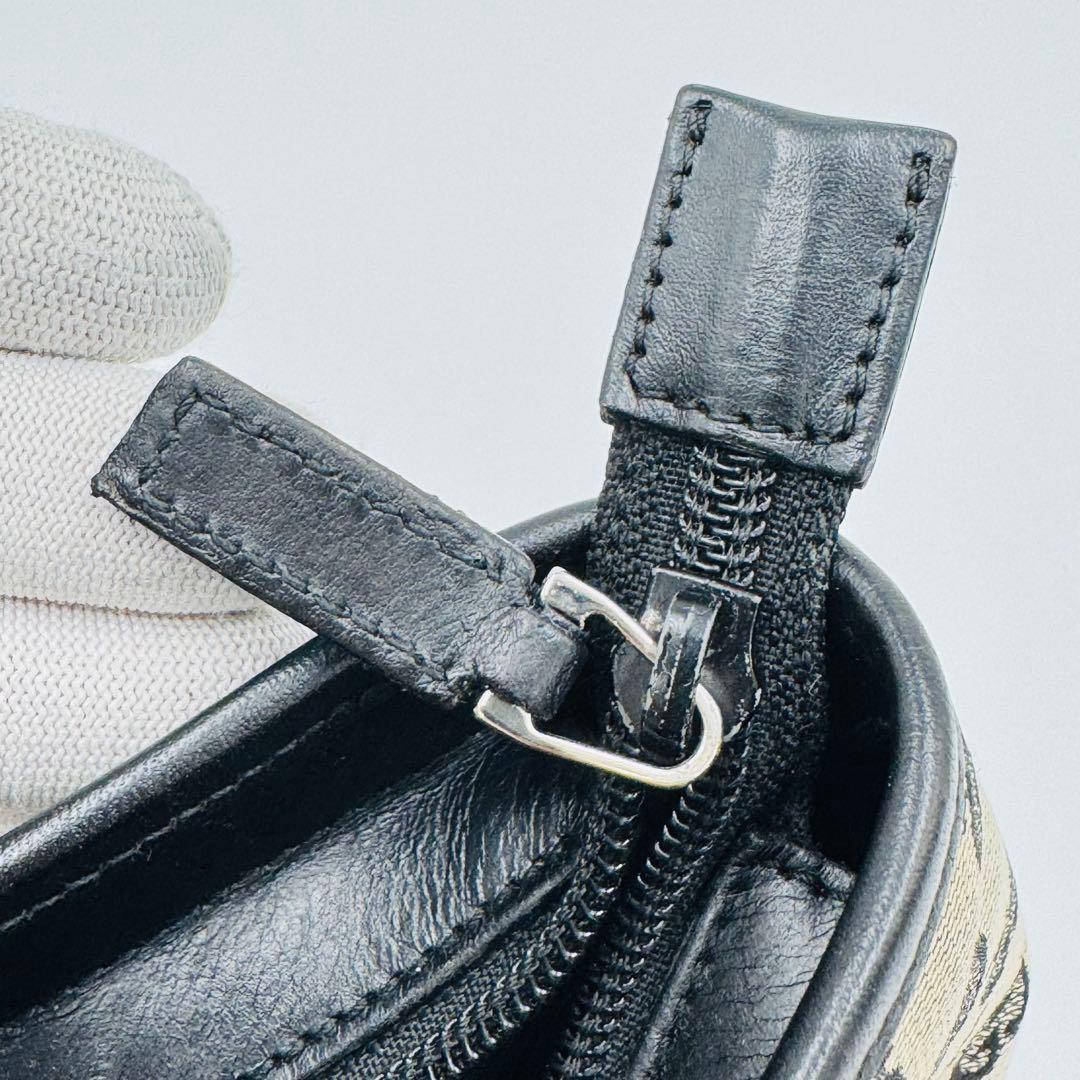 グッチ GGキャンバス レザー トートバッグ 肩掛け A4収納可能 ブラック