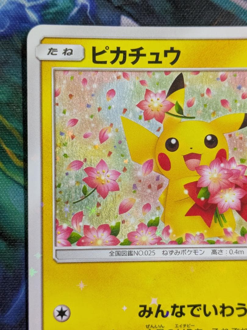 ピカチュウ　プロモ　224/SM-P　みんなでいわう