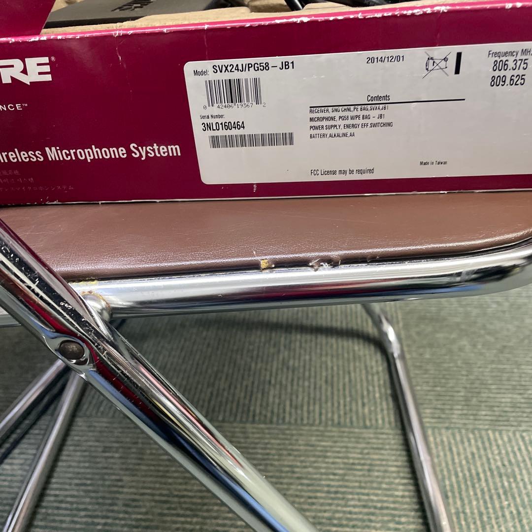配信機器・PA機器・レコーディング機器 SHURE SVX24/PG58