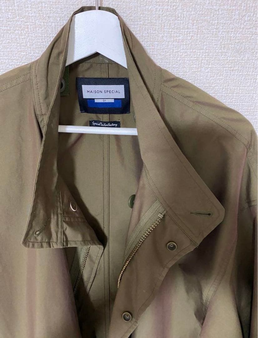 ま*ー様 MAISON SPECIAL オーバーモッズコート ※美品・即完アイテ