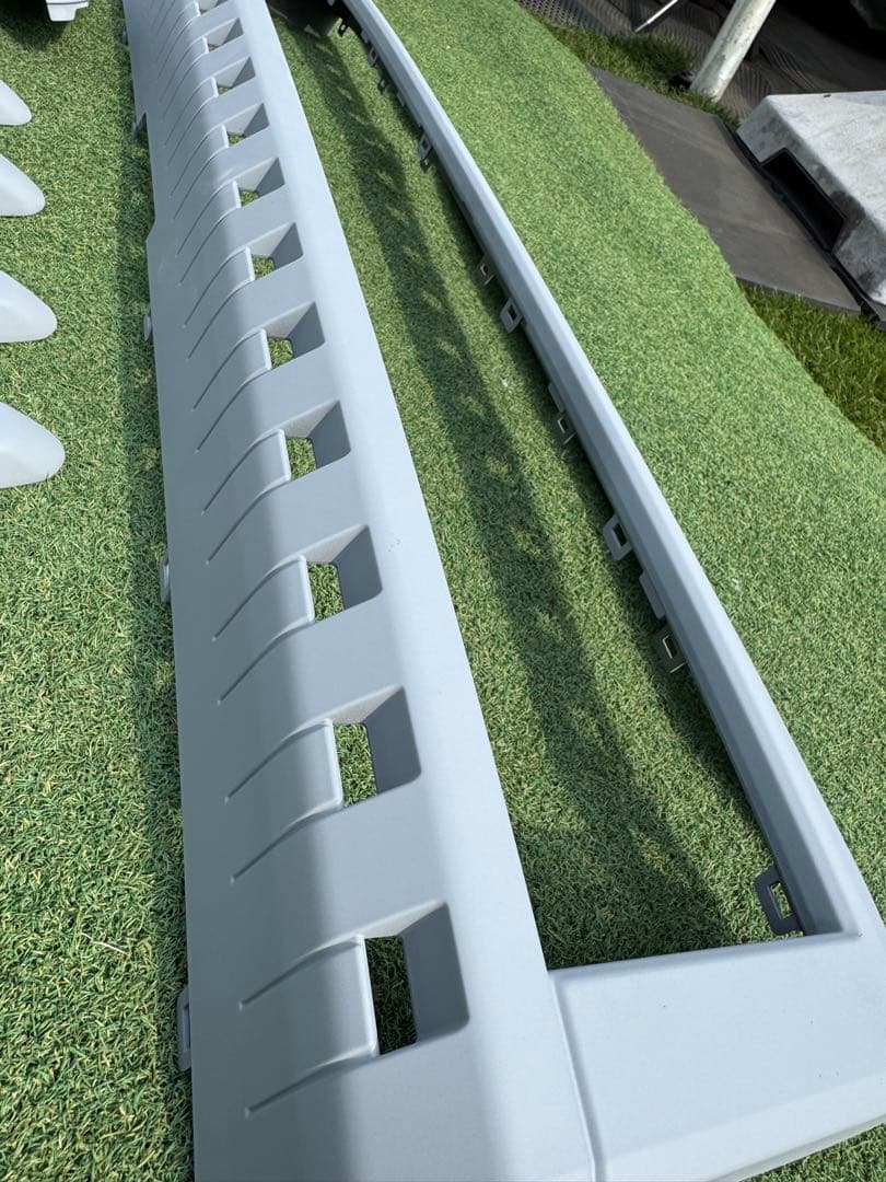 ランドクルーザー　250 グリル　 ラプターライナー塗装