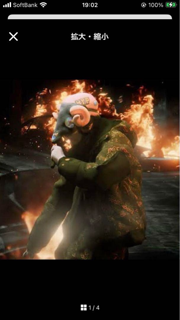 米津玄師さん着用バンダナダウンジャケット