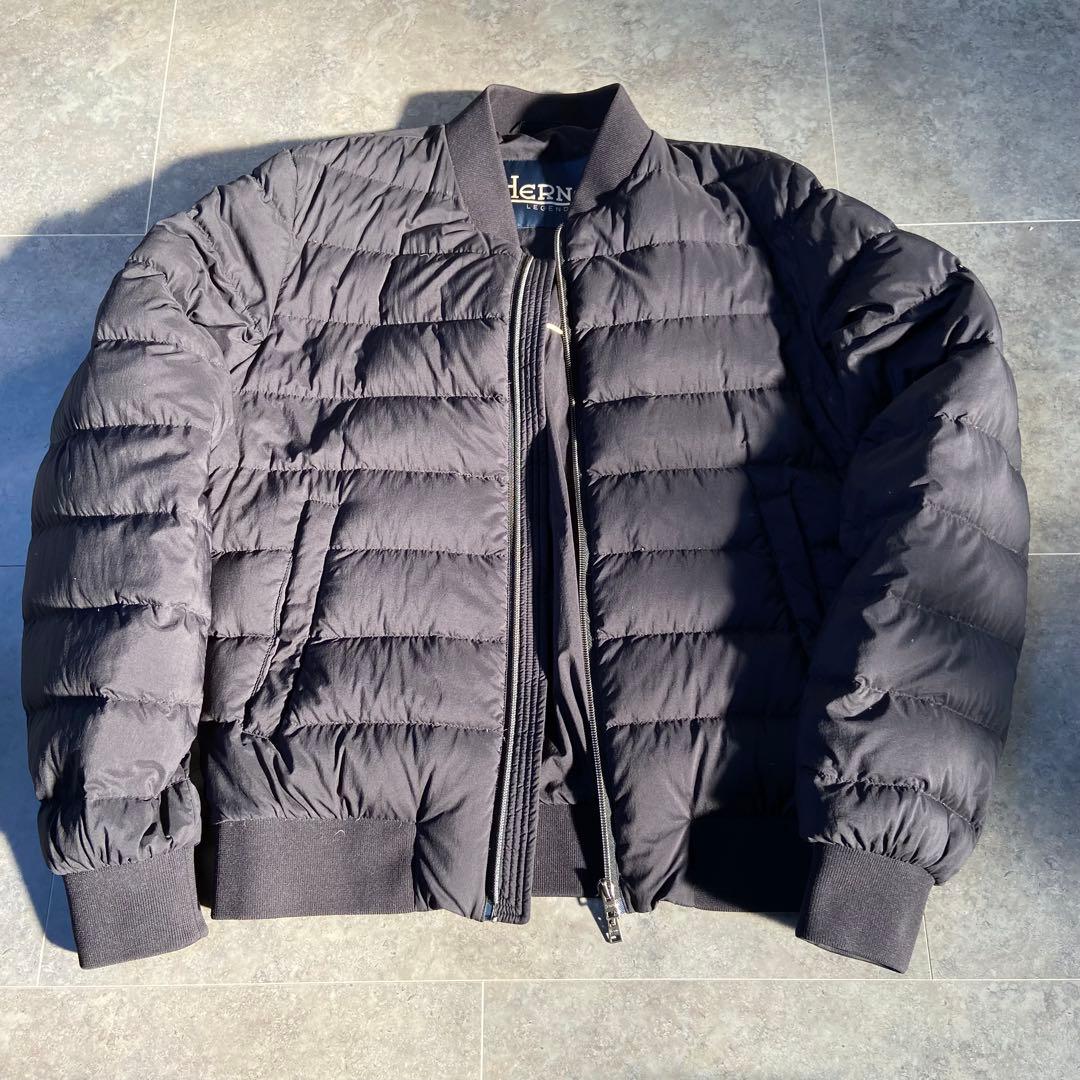 ヘルノ ラビアトーレ ダウン ボンバージャケット MA-1型