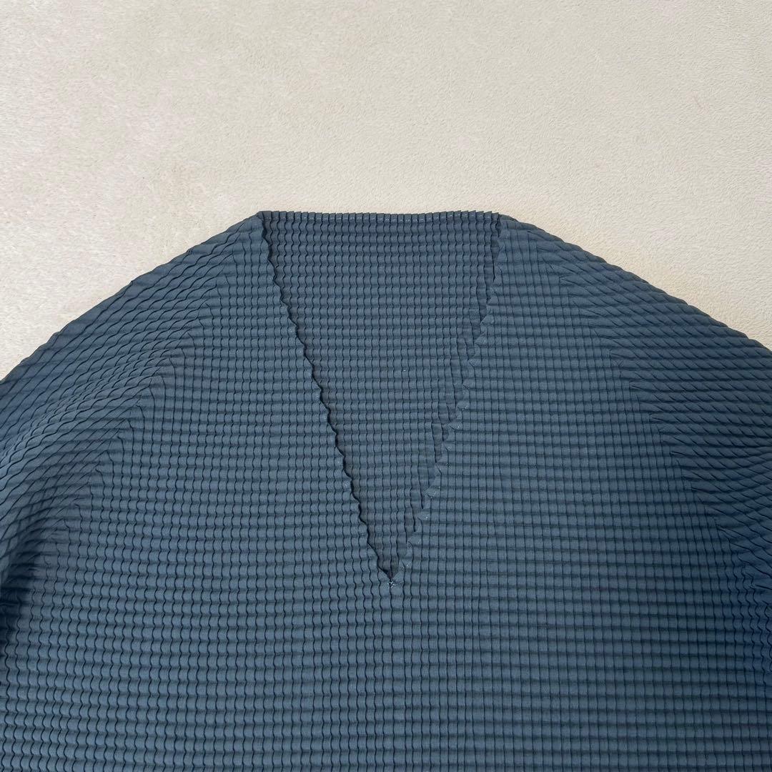 極美品✨ISSEY MIYAKE プリーツ　グリーン　オーバーサイズ　長袖