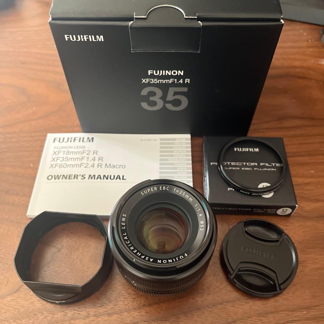 XF35mmF1.4 R 美品 フィルターFUJIFILM FUJINON
